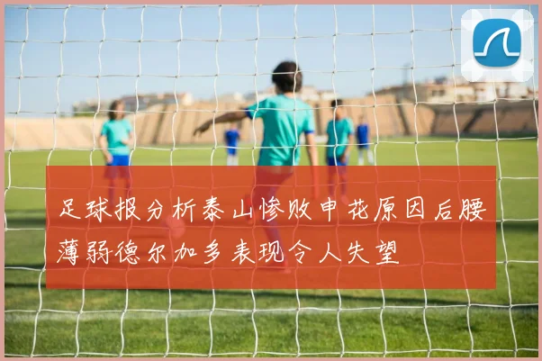 足球报分析泰山惨败申花原因后腰薄弱德尔加多表现令人失望